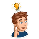 ☝️ emoji Бумажный (@TgSticker) Telegram sticker 16 of 33