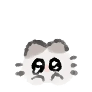 🥲 emoji ` ⲙᥱ᧐ᥕ ➢ @qwdomino Telegram sticker 9 of 38