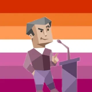🏳️‍🌈 emoji ENTP IS HERE 💋 Telegram sticker 24 of 67