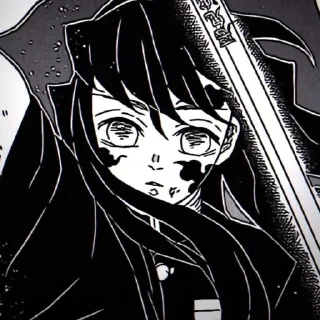 🖤 emoji Муичиро Telegram sticker 15 of 49
