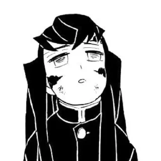 🖤 emoji Муичиро Telegram sticker 10 of 22