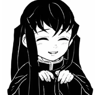 🖤 emoji Муичиро Telegram sticker 12 of 49