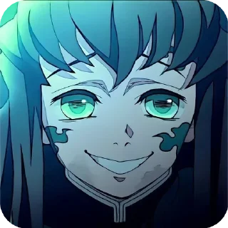 😄 emoji МУИЧИРО ТОКИТО @StickersPackRobot Telegram sticker 5 of 120
