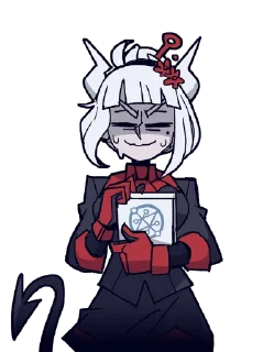 😖 emoji Люци, Люци, Люци! @Red1August Telegram sticker 14 of 18