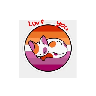 🏳️‍🌈 emoji чьт, ок я ира или в попу Telegram sticker 20 of 36