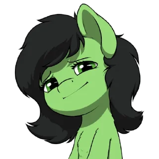 😉 emoji anon pony by @mlpstickers Telegram sticker 21 of 62