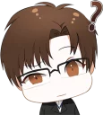 🤨 emoji Mystic Messenger :: @line_stickers Telegram sticker 21 of 24
