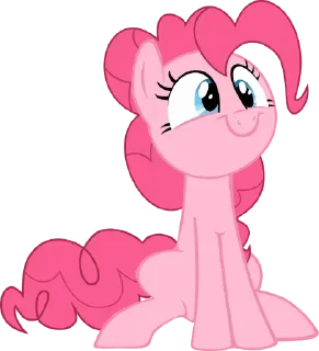 Sticker from Pinki pie
