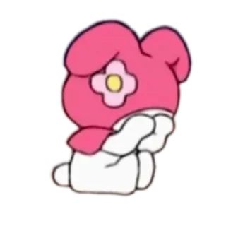 👍 emoji mymelody Telegram sticker 6 of 19