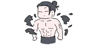 Sticker from Mini Jujutsu Kaisen @anime4_arts
