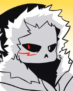 ✖️ emoji Underverse ✖️-Cross!Sans Telegram sticker 8 of 106