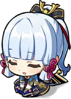 🌟 emoji Аяка Telegram sticker 1 of 120