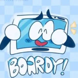 📺 emoji boardy the smart board ! Telegram sticker 19 of 67