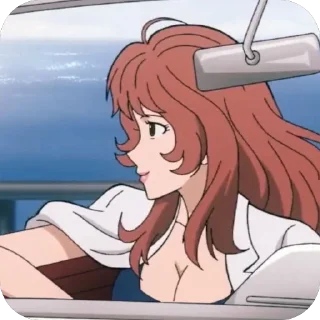 Sticker from Fujiko Mine/Lupin 3