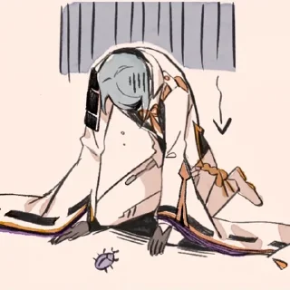 🌊 emoji Ayato Kamisato Telegram sticker 23 of 64