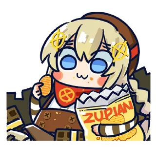 😋 emoji Girls' Frontline Official Telegram sticker 22 of 72