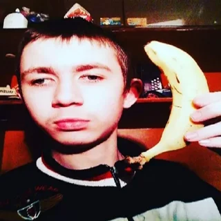 🍌 emoji Viktor Dudka Telegram sticker 20 of 40