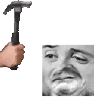 🔨 emoji E Telegram sticker 15 of 18