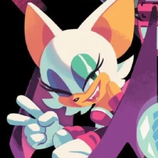🌟 emoji 🖤_-Rouge the bat-_🕸️ Telegram sticker 12 of 21