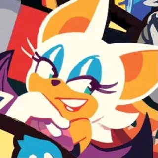 🌟 emoji 🖤_-Rouge the bat-_🕸️ Telegram sticker 13 of 21