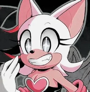 🌟 emoji 🖤_-Rouge the bat-_🕸️ Telegram sticker 9 of 21