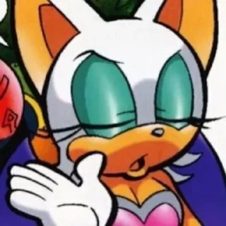 🌟 emoji 🖤_-Rouge the bat-_🕸️ Telegram sticker 16 of 21