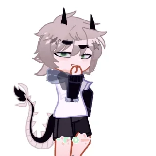 😏 emoji •Ꮧᴏйд•||твой пупсик 😘 Telegram sticker 22 of 24