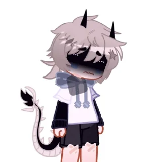 😭 emoji •Ꮧᴏйд•||твой пупсик 😘 Telegram sticker 17 of 24