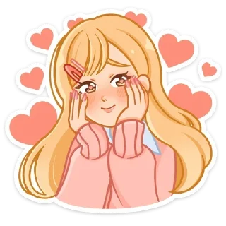 🥰 emoji 💕Стики тут: @sekstick Telegram sticker 2 of 49