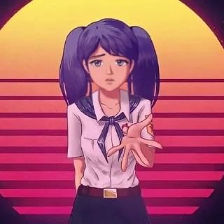 😨 emoji Алиса БЛ By BOIS Telegram sticker 6 of 13