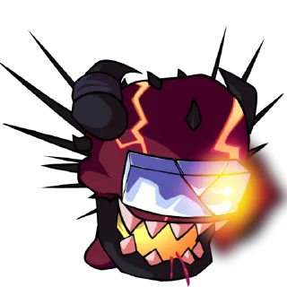 🫘 emoji maroon fuck Telegram sticker 13 of 21