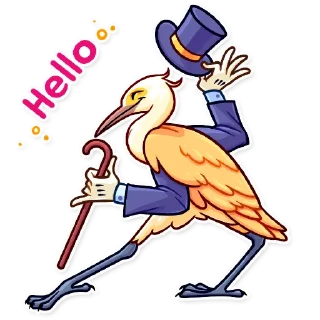 👋 emoji Birds With Arms Telegram sticker 5 of 30