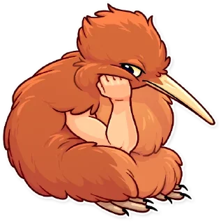 😞 emoji Birds With Arms Telegram sticker 14 of 30