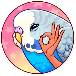 👌 emoji Birds With Arms Telegram sticker 15 of 30