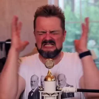 🫨 emoji Пушной для важных переговоров Telegram sticker 14 of 30