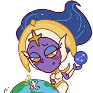 😌 emoji AFK ARENA Official Stickers Telegram sticker 14 of 100