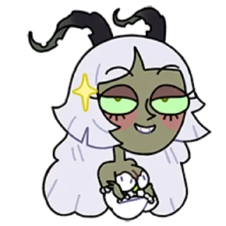 😏 emoji AFK ARENA Official Stickers Telegram sticker 10 of 100
