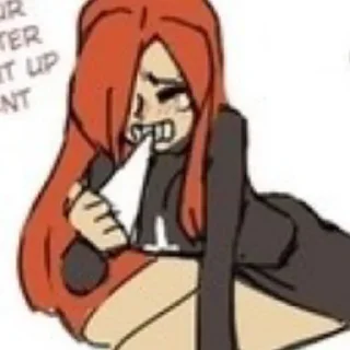 😩 emoji Скулл герлс Telegram sticker 3 of 49