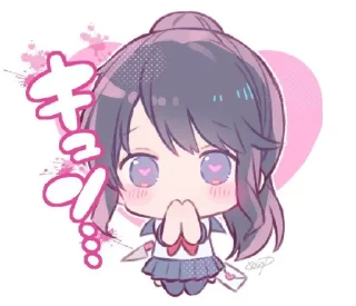 🥰 emoji Yandere Simulator @sozdat_stikery_bot Telegram sticker 17 of 75