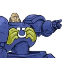 Sticker from WH40K. Regular marine