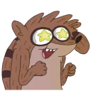 😊 emoji Regular Show Cartoons @TVstickers Telegram sticker 5 of 120