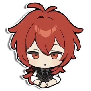 Sticker from кица дилюк
