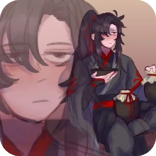 👄 emoji пиздец на ножках (опять новеллы кроссовер) Telegram sticker 17 of 78