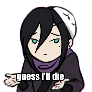👄 emoji пиздец на ножках (опять новеллы кроссовер) Telegram sticker 11 of 78