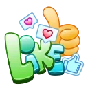 👍 emoji Colorful Messages Telegram sticker 3 of 37