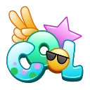 😎 emoji Colorful Messages Telegram sticker 17 of 37