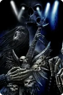 Sticker from Самые крутые скелеты🤘🤟🤘🤘🤟🤘🤟