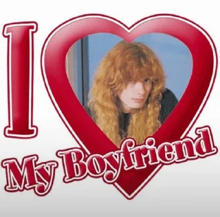Sticker from Dave Mustaine❤️