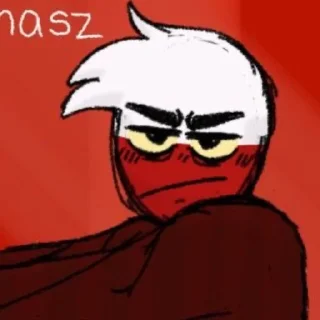 Sticker from countryhumans poland