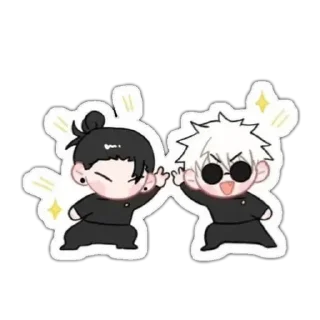 🫱‍🫲 emoji 呪術廻戦💥: @나스탸~☆ Telegram sticker 22 of 47